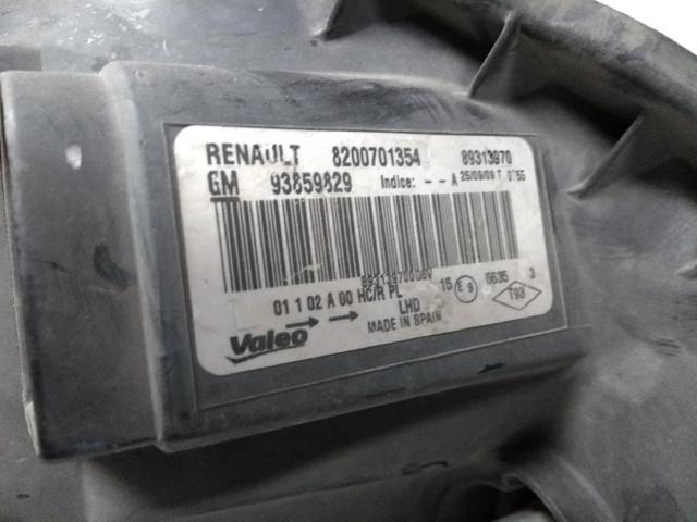 8200701354 OPEL Faro izquierdo  disponible Ourense