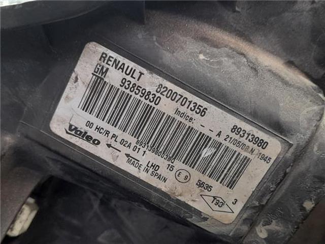 8200701356 Faro derecho  comprar en Pontevedra