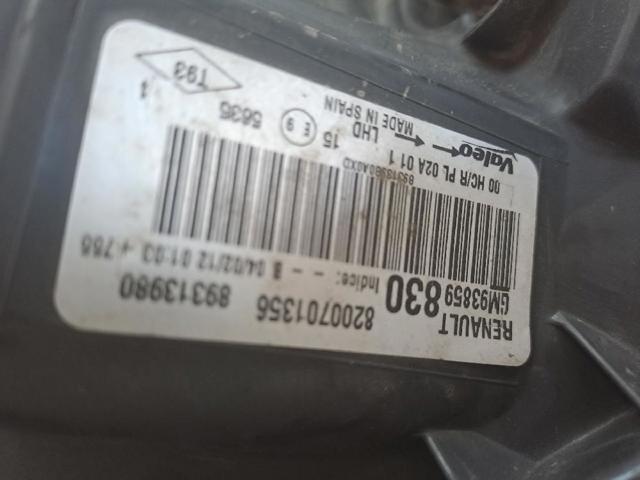 8200701356 RENAULT Faro derecho  comprar en Lleida