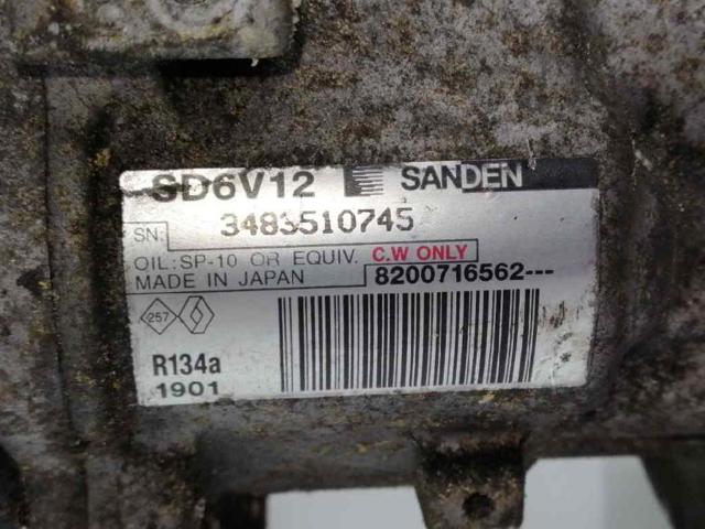 8200716562 RENAULT Compresor de aire acondicionado  en stock Gandía