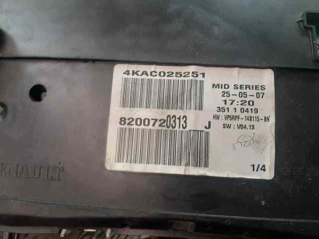 RENAULT 8200720313 Cuadro instrumentos  en stock Salamanca