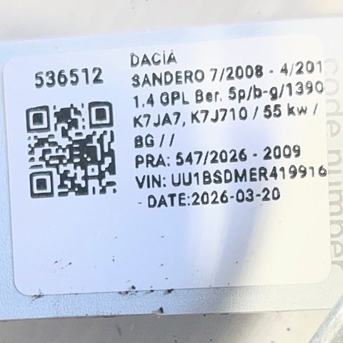 8200727051 RENAULT Alternador  comprar en Lleida
