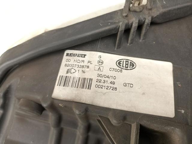 RENAULT 8200733878 Faro izquierdo  comprar en Murcia