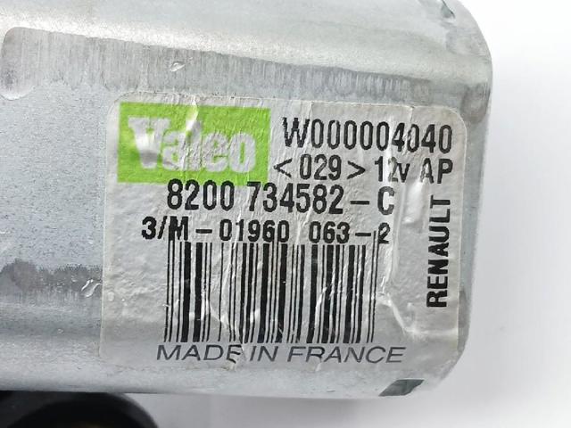 8200734582 Motor limpiaparabrisas, trasera  en stock Granada