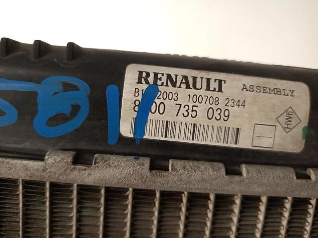 RENAULT 8200735039 Radiador de refrigeración del motor  comprar en Murcia