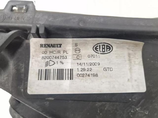 RENAULT 8200744753 Faro izquierdo  en stock Valencia