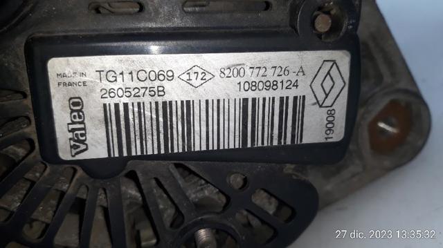 8200772726 RENAULT Alternador  disponible Vigo