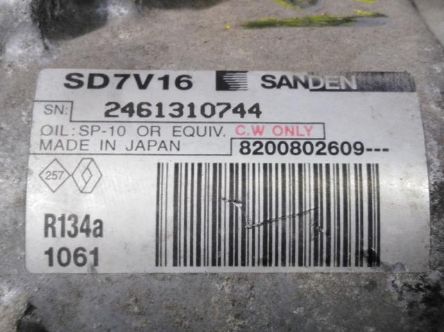 RENAULT 8200802609 Compresor de aire acondicionado  en stock Terrassa