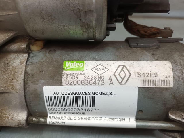 8200836473A Motor de arranque  comprar en Pontevedra