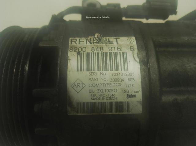 8200848916B Compresor de aire acondicionado  en stock Sabadell