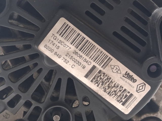 RENAULT 8200849752 Alternador  en stock Salamanca