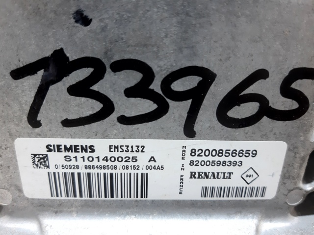 RENAULT 8200856659 ECU comprar Barcelona