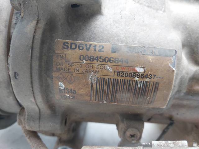 8200866437 RENAULT Compresor de aire acondicionado  disponible Vigo