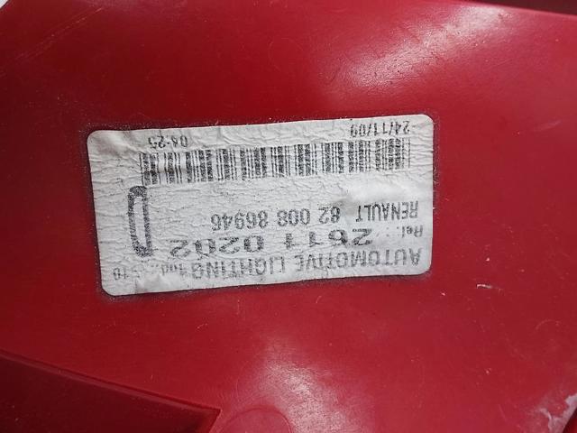8200886946 RENAULT Piloto trasero derecho  en stock Gandía