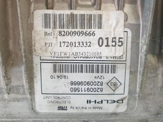 RENAULT 8200909666 ECU  en stock Salamanca
