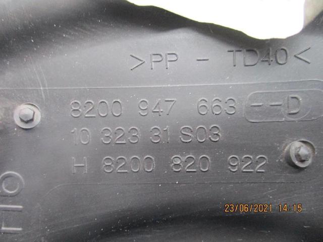 RENAULT 8200947663 Caja del filtro de aire  comprar en Murcia