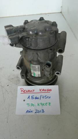 Compresor aire acondicionado para renault kangoo / grand kangoo (kw0/1_) (2008-...) 1.5 dci (kw0a) k9k714k9k800k9k840 8200953359A