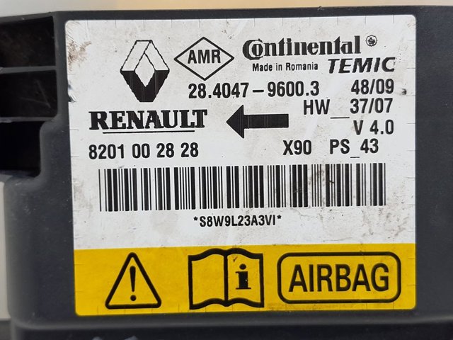8201002828 Módulo de control de airbag  disponible Málaga
