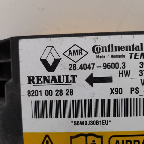 RENAULT 8201002828 Módulo de control de airbag  disponible Lugo