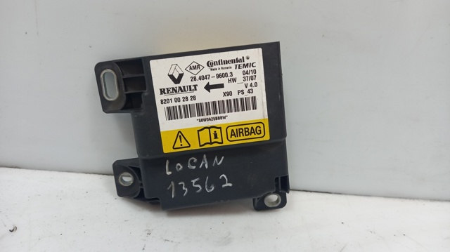8201002828 RENAULT Módulo de control de airbag  comprar en Oviedo