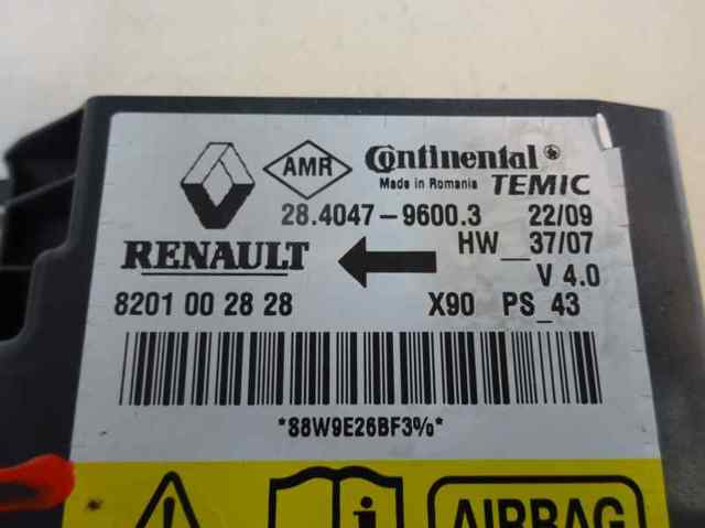 8201002828 RENAULT Módulo de control de airbag  en stock Gandía