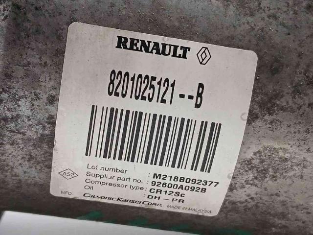 RENAULT 8201025121 Compresor de aire acondicionado comprar Pamplona