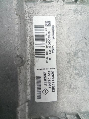 8201117953 RENAULT Unidad de control del motor (ECU)  comprar en Lleida