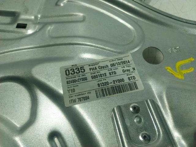 HYUNDAI 824022Y000 Mecanismo de elevalunas de la puerta delantera derecha  disponible Lugo