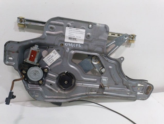 Comprar Mecanismo de elevalunas de la puerta delantera derecha Hyundai Santa Fe I SM a bajo precio