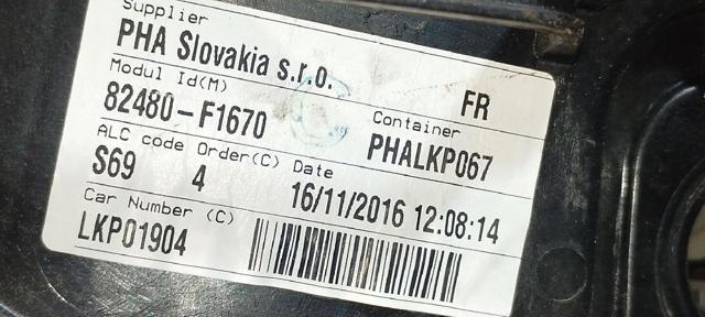 82480F1670 Hyundai/Kia
