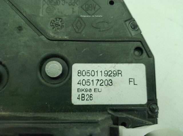 825004167R RENAULT Cerradura de puerta trasera izquierda  disponible Vigo