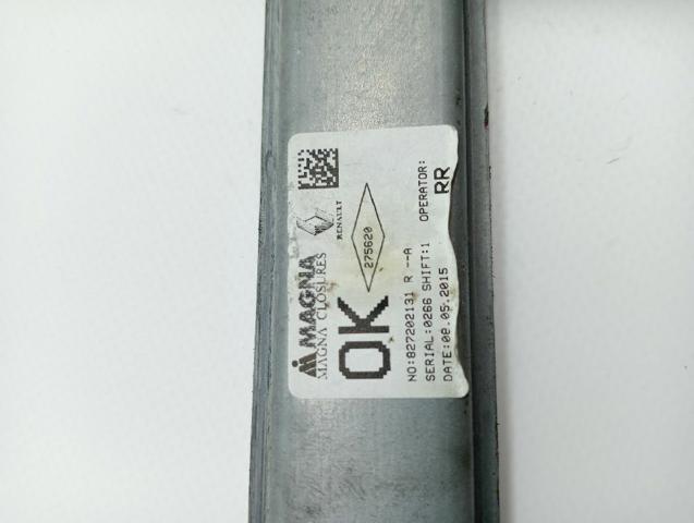 827202131R RENAULT Mecanismo de elevalunas de la puerta trasera derecha  comprar en Jaén