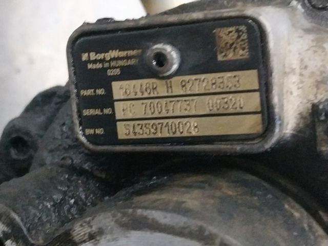 Turbocompresor Dacia Logan KS