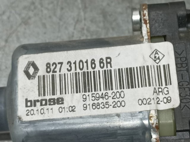 RENAULT 827310166R Motor del elevalunas de la puerta trasera izquierda  comprar en Ponferrada
