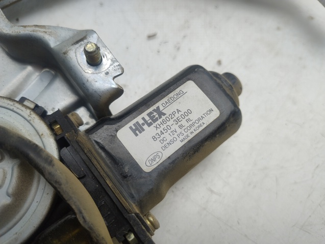 834503E000 HYUNDAI Motor del elevalunas de la puerta trasera izquierda  en stock Gandía