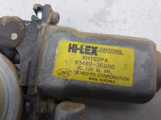 HYUNDAI 834603E000 Motor del elevalunas de la puerta trasera derecha  comprar en Murcia