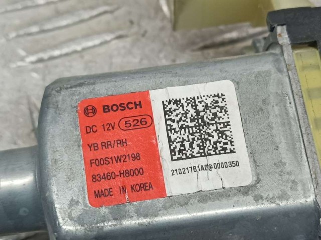 83460H8000 HYUNDAI Motor del elevalunas de la puerta trasera derecha  disponible Vigo