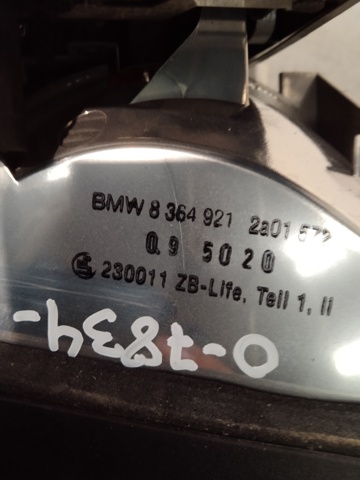 8364921 BMW Piloto trasero exterior izquierdo comprar Bilbao