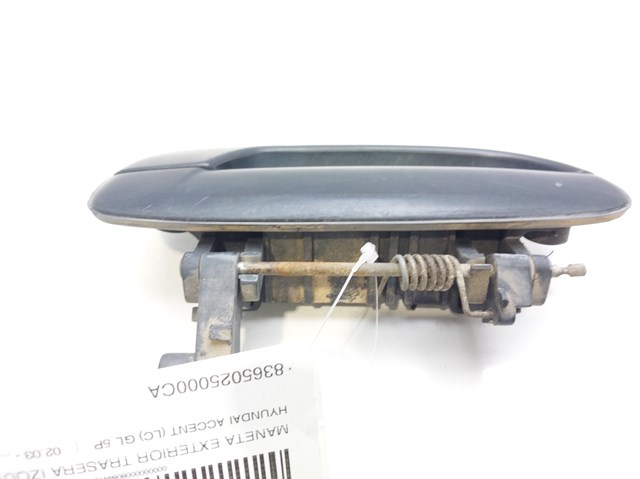 Tirador de puerta exterior trasero izquierdo 8365025000CA Hyundai/Kia