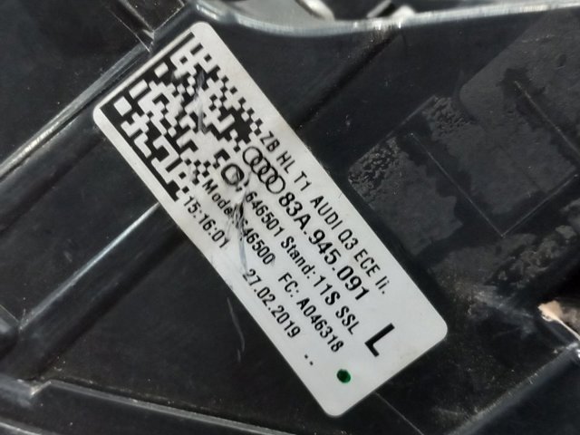 83A945091 VAG Piloto trasero exterior izquierdo  comprar en Jaén