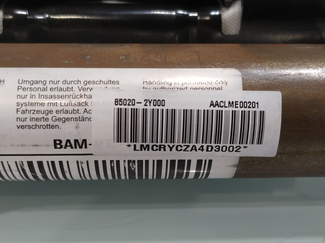 HYUNDAI 850202Y000 Airbag de cortina lateral derecha  comprar en Murcia
