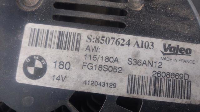 BMW 8507624 Alternador  disponible España