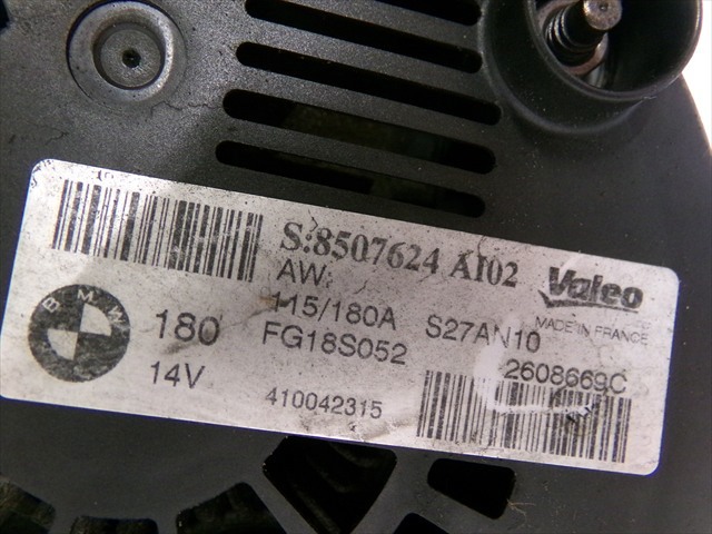 BMW 8507624 Alternador  en stock Terrassa