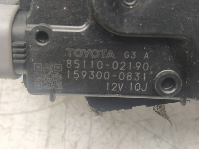 8511002190 TOYOTA Motor limpiaparabrisas  en stock Huelva