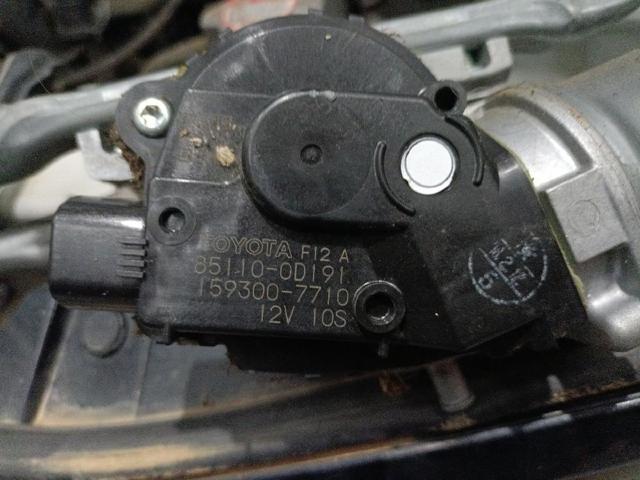 Motor del limpiaparabrisas Toyota Yaris (P13)