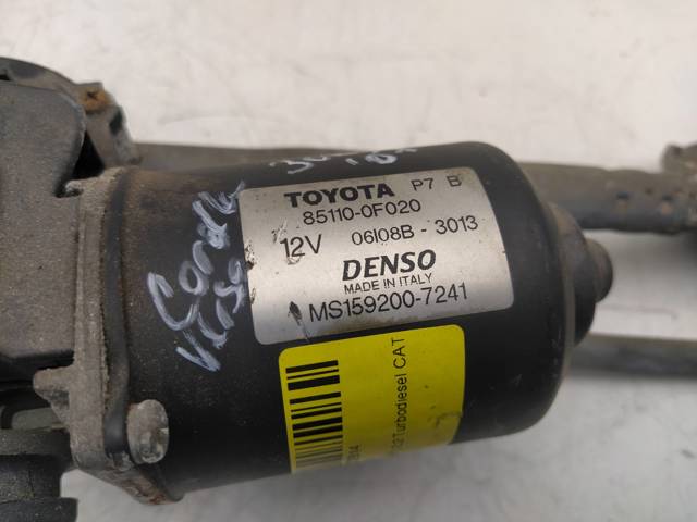 851100F020 Motor limpiaparabrisas  en stock Castellón