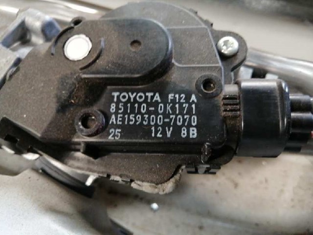 Motor del limpiaparabrisas del parabrisas 851100K171 Toyota