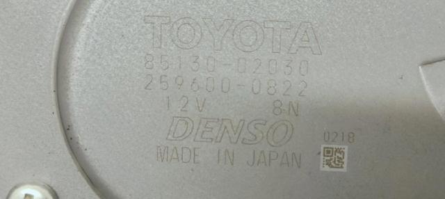 8513002030 TOYOTA Motor del limpiaparabrisas trasero  disponible Alicante