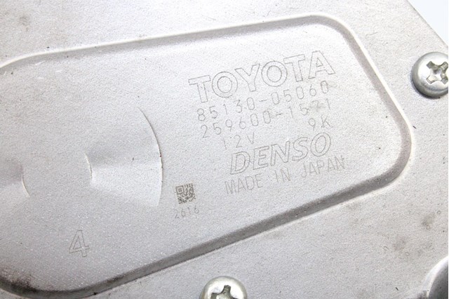 Motor limpiaparabrisas luna trasera 8513005060 Toyota