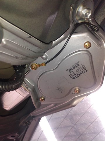 Motor limpia trasero para toyota avensis ranchera familiar 2.0 d-4d (cdt250_) 1cdftv 8513005100